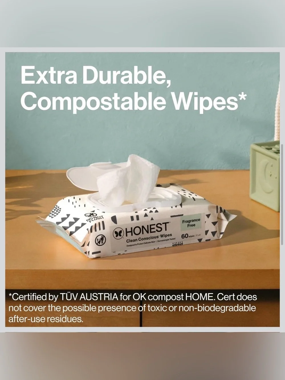 The Honest Company Multi-Use Wipes (8 Pack) NEW